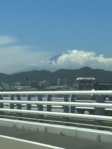 夏の富士山