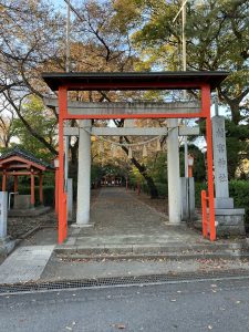 村富神社は四季折々美しい