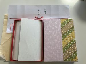 初釜で頂いたお菓子