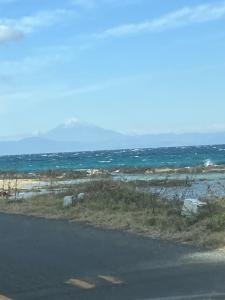 富士山が見えました