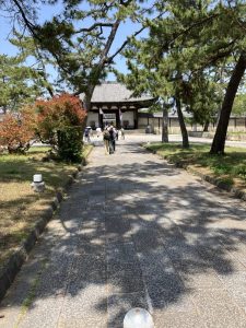 南大門が見えてきた