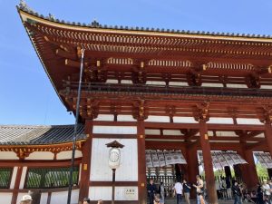 中門いよいよです