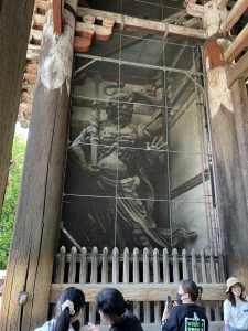 南大門金剛力士像　阿形（あぎょう）