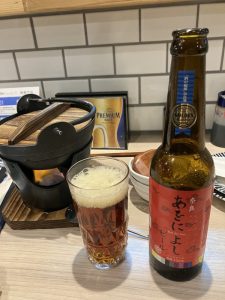奈良の地ビールで乾杯！